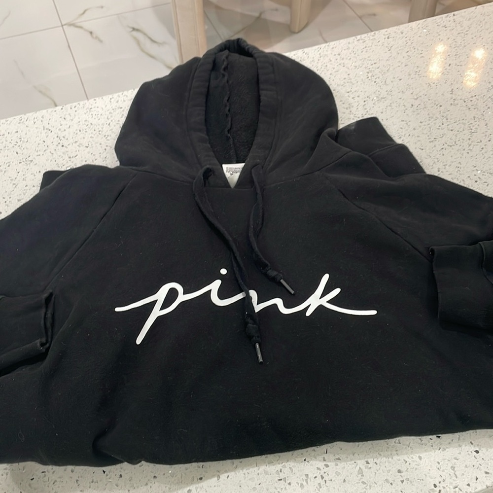 PINK by Victoria’s Secret Hooded Sweater Dress size med - Picture 2 of 6